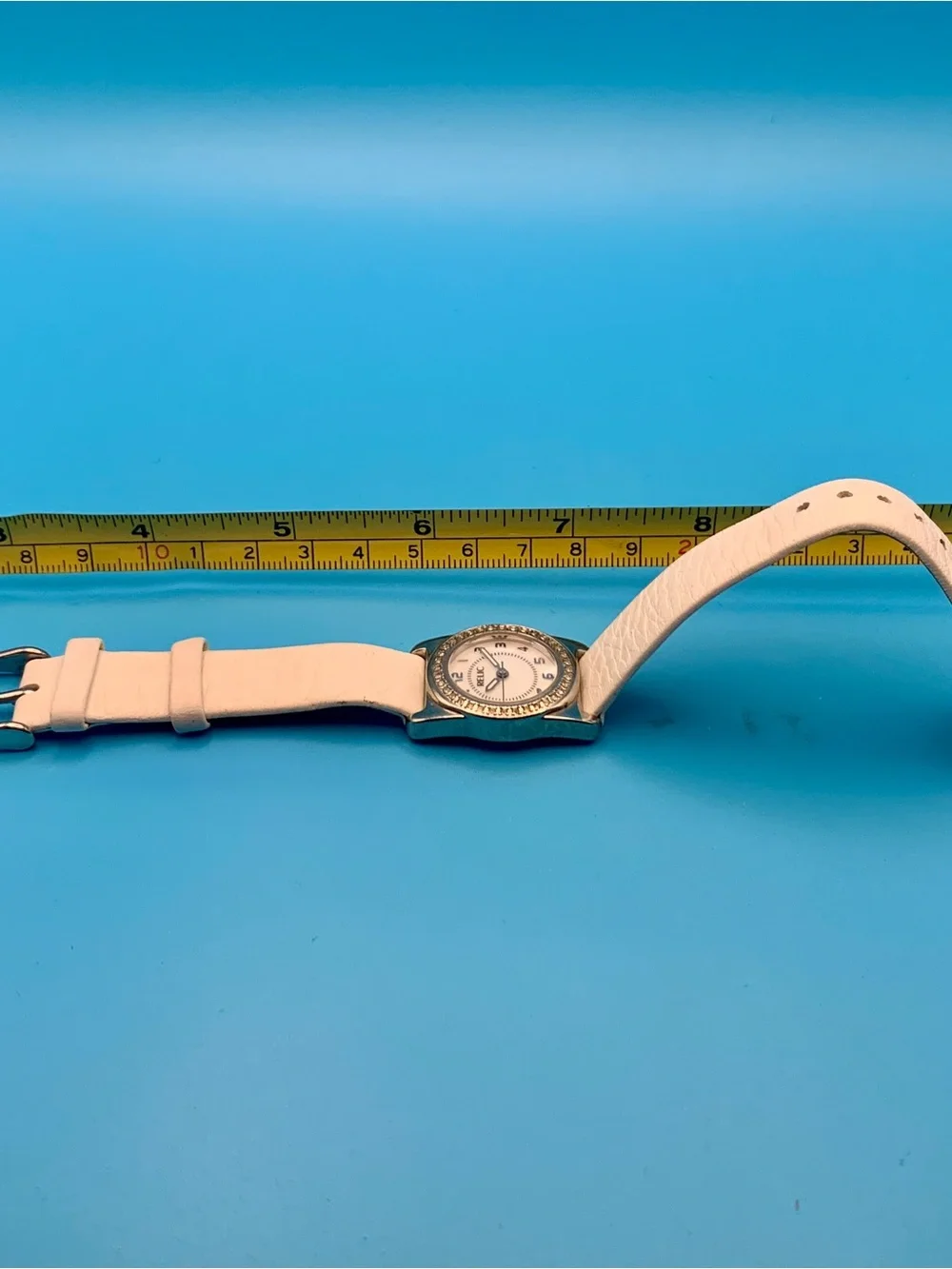 RELIC By FOSSIL ZRWL41000 Women’s Wristwatch  MOP Dial Crystals Working New Batt